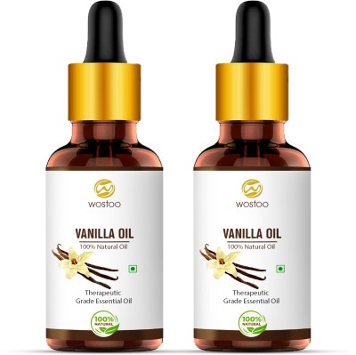 Wostoo Best Vanilla Essential Oil (10 ml) (Pack of 2)(20 ml)