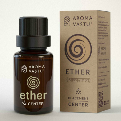 AROMA VASTU Ayatan (Ether)Essential Aroma Oil with Diffuser Set for Tea Light Diffuser(10 ml)