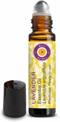 deve herbes Lavender Essential Oil (Lavandula angustifolia) Pre Diluted Roll-on Blend(10 ml)