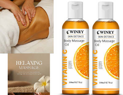 winry full body care massage oil pack of-2 and at any time use oil(200 ml)