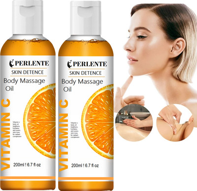 PERLENTE Vitamin C oil is a skincare product with potent to brighten skin.(400 ml)