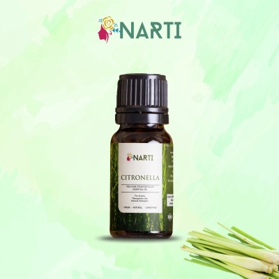 NARTI Citronella Essential Oil for Healthy Hair, Oily Skin, Aromatherapy(15 ml)