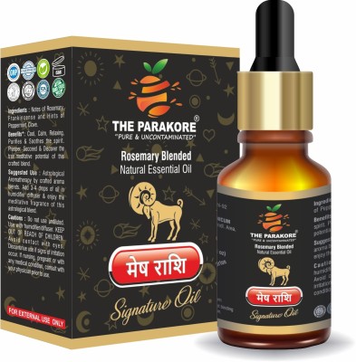 The Parakore Mesh Rashi(Aries Zodiac) Signature Oil [Rosemary Blended Natural Essential Oil](30 ml)