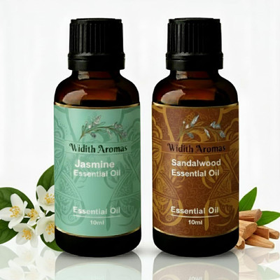 Widith Aromas Essential Oil 10ml (Sandalwood + Jasmine)(20 ml)