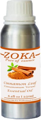 Zoka Cinnamon Leaf Essential Oil (Cinnamomum Verum)(250 ml)