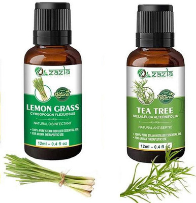 Zazla Essential Oil Lemon-Grass & Tea-Tree(24 ml)