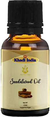 NIRVANA GRAM UDYOG ANCIENT HEALER Sandalwood Essential Oil | Pure Organic Oil for Skin & Relaxation(15 ml)