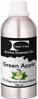 FAST FINE Pure Green Apple Diffuser Aroma Essential Oil long lasting Aroma Perfume(500 ml)