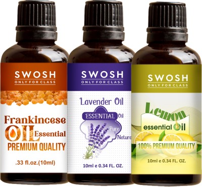 SWOSH Pure & Natural Essentials Oils Lemon, Frankincense & Lavender Essential Oil(30 ml)