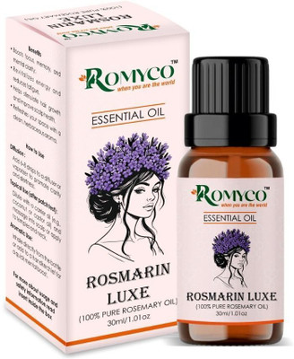 ROMYCO ROSEMARY Essential Oil Pure For Anti Acne & Glowing Skin (Rosmarin Luxe)(30 ml)