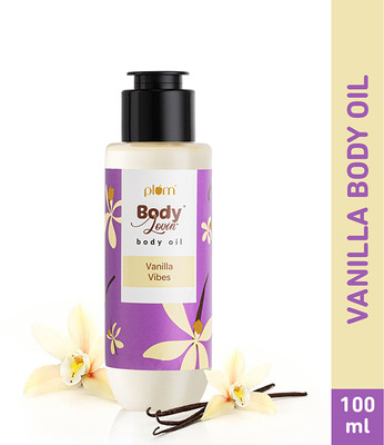 Plum BodyLovin' Vanilla Vibes Body Oil | Intense Moisture | Instant Glow(100 ml)