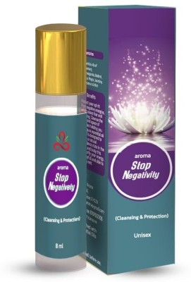 nebco aroma Stop Negativity (Cleansing & Protection) Good Positive Aura Arometherapy Oil(8 ml)