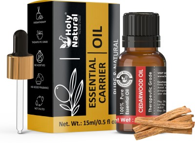 Holy Natural Cedarwood Essential Oil - 15 ML(15 ml)