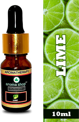 AROMASHOP AROMATHERAPY PURE AND NATURAL LIME ESSENTIAL OIL(10 ml)