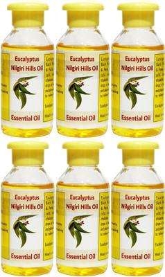 Eucalyptus Nilgiris Hill Oil - Pack Of 6(100 ml)