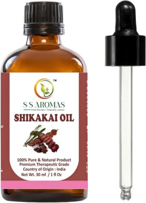 S S AROMAS Pure Shikakai Oil For Hair growth Therapeutic Grade Cold Pressed(30 ml)