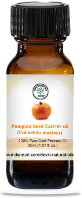 DVNO Pumpkin Carrier Oil Pure & Undiluted for Balancing(30 ml)