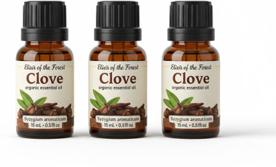 Elixir of the Forest Clove Oil | Lavang Oil | Pure & Natural Aromatherapy Essential Oil | Oral Health(30 ml)
