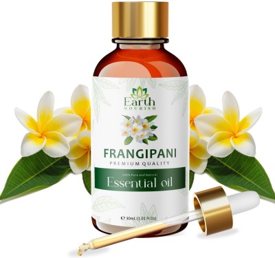 Earth Nourish Frangipani Essential Oil - 30ml / 1.01 Fl Oz - Pure and Natural for Skincare(30 ml)