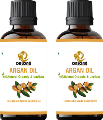 OBLONG ARGAN OIL 10ML PACK OF 2(20 ml)