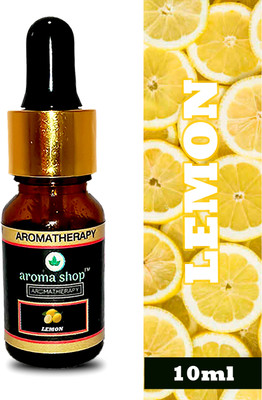 AROMASHOP AROMATHERAPY PURE AND NATURAL LEMON ESSENTIAL OIL(10 ml)