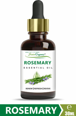 Sista Organic Rosemary Essential Oil For Skin, Muscle & Hair Conditioner(30 ml)