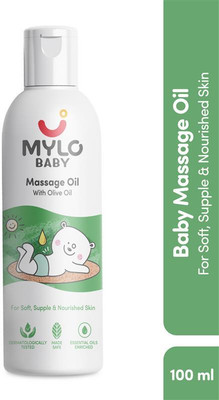 MYLO Baby Massage Oil | Improves Complexion & Skin Tone | Made Safe Certified(100 ml)