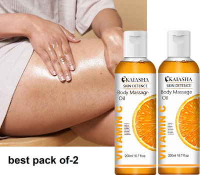 KAIASHA Soft & Smooth Body Oil, Quick Non-Sticky for & Skin, Daily Use Bath Massage Oil(400 ml)