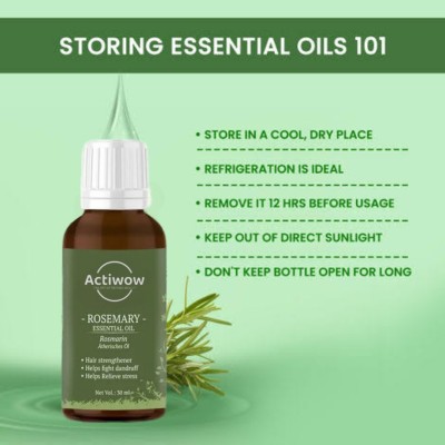 ACTIWOW Goodness Rosemary Essential Oil For Hair Or Skin )(30 ml)