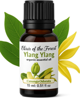 Elixir of the Forest Ylang Ylang Essential Oil | Kananga Oil | Aromatherapy Oil for Relaxation(10 ml)