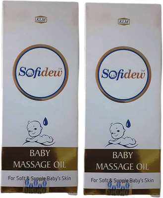 Sofidew Baby Massage oil for soft & supple baby 's skin(200 ml)