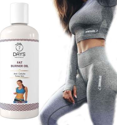 7 Days Fat Loss Burner Anti Cellulite Skin Toning Slimming Oil For Stomach Hips & Thigh(100 ml)
