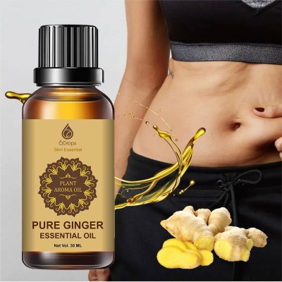 6Drops Belly Drainage Ginger Oil Weight Loss Ginger Fat Loss Lymphatic Drainage Oil(30 ml)