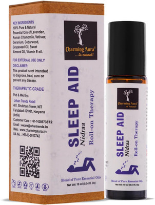 Charming Aura Sleep Aid Aromatherapy Roll-On | Pure Essential Oils for Blend for Insomnia(10 ml)