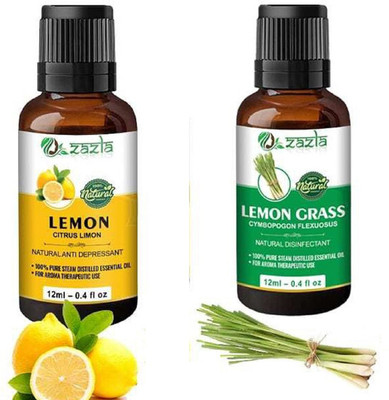 Zazla Essential Oil Lemon & Lemon-Grass(24 ml)