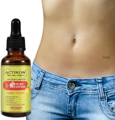 ACTIWOW Nabhi Tailam Dew Hydrate Glow Herbal Belly Oil(30 ml)