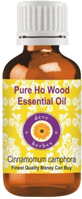deve herbes Pure Ho Wood Essential Oil (Cinnamomum camphora) Steam Distilled(5 ml)