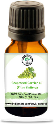 DVNO Grapeseed Carrier Oil Pure & Undiluted for Balancing(10 ml)