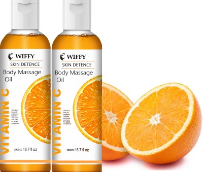 Wiffy body massage oil for romance vitamin c massage oil(200 ml)