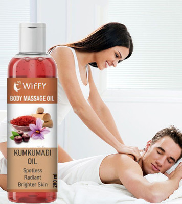 Wiffy Body Massage Natural Massage Oils for Massage Therapy(200 ml)