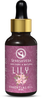 Sparshveda Lily Essential Oil | Pure & Natural | Skincare, Aromatherapy, Meditation(30 ml)
