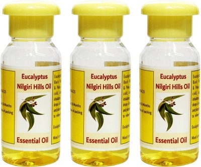 Eucalyptus Nilgiri Hills Oil - Pack Of 3(150 ml)