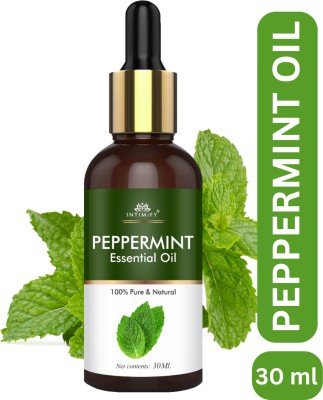 INTIMIFY Peppermint Essential Oil for Skin, Hair Fall, and Scalp Aromatherapy, Headache(30 ml)