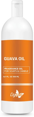 Crysalis Guava Fragrance Oil – Long-Lasting Scent for Candles & DIY 500ml(500 ml)