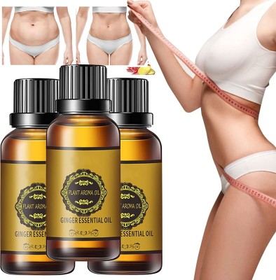 Sthetik Tummy Fat Burner, Detox Belly Drainage Ginger Oil For Men & Women(PACKOF5)(90 ml)