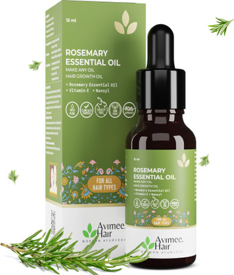 Avimee Herbal Rosemary Essential Oil with Vit E & Nansyl | For Hair Growth & Hair Fall Control(15 ml)