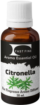 FAST FINE Pure Citronella Diffuser Aroma Essential Oil long lasting Aroma Perfume(50 ml)