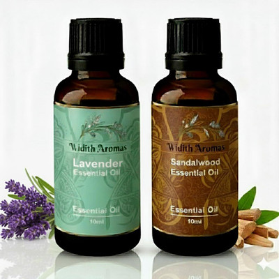 Widith Aromas Essential Oil 10ml (Sandalwood + Lavender)(20 ml)