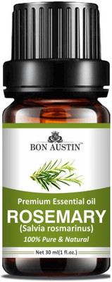 Bon Austin Rosemary Essential Oil for Hair Growth & Hair Fall Control - 30ml Pack of 1(30 ml)