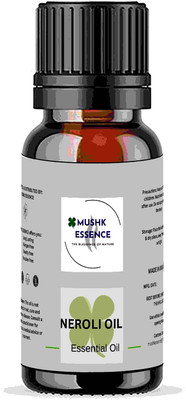 MUSHK ESSENCE Neroli Oil for Aromatherapy, Candle & Soap, Diffuser & Home Care(15 ml)